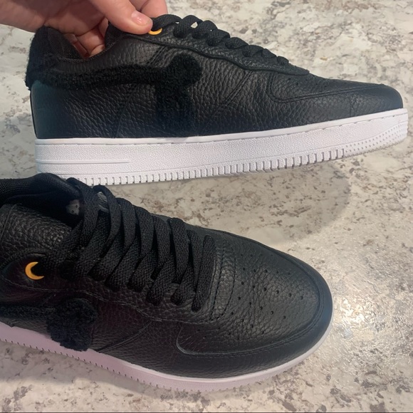 John Geiger Black Pebble Leather Sneaker sz 7.5 - Picture 10 of 14